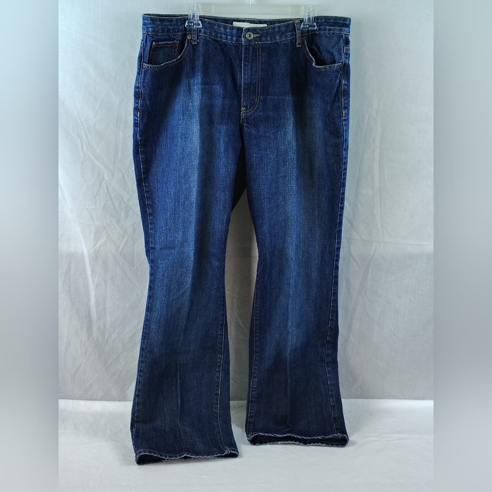 Venezia Women's Blue Rigid Boot Cut Jeans